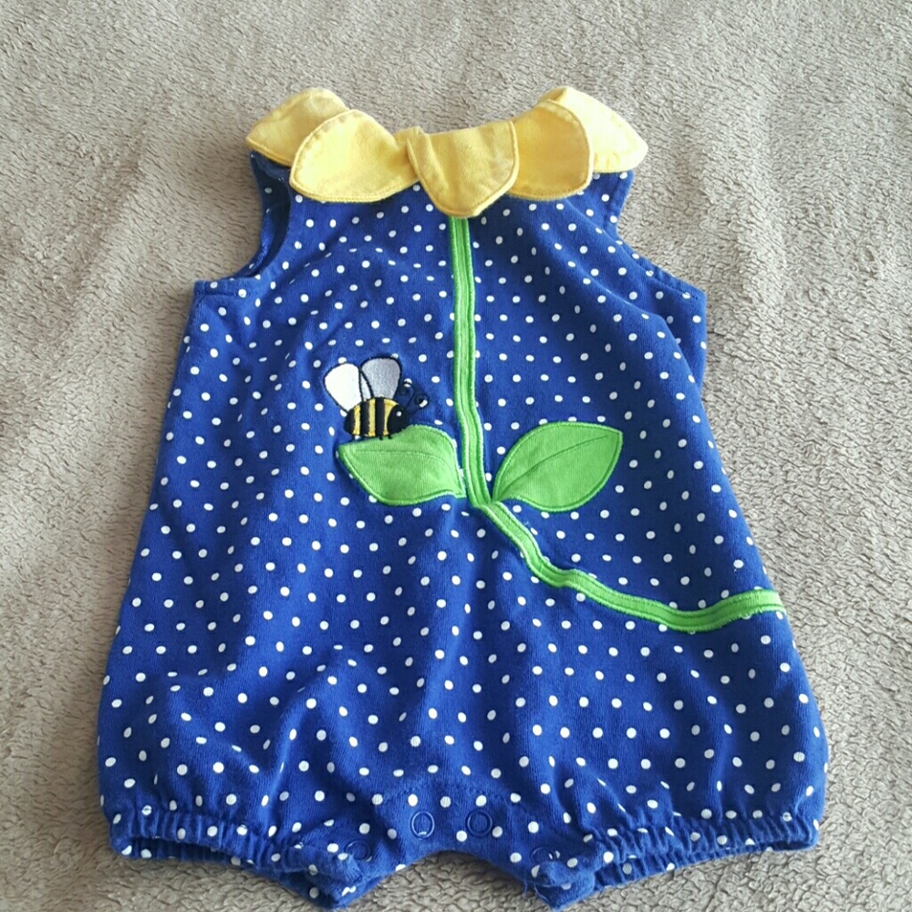 Class Club Bee Flower 3 Months Baby Girl Body Suit